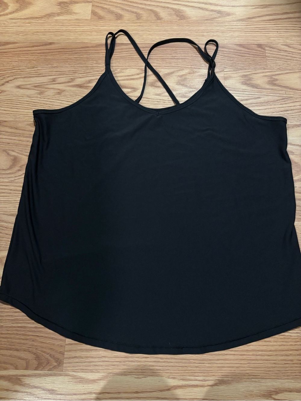 DSG Black Strappy Tank top size XL